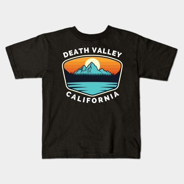 Death Valley Ski Snowboard Mountain California Death - Death Valley California - Travel Kids T-Shirt by Famgift